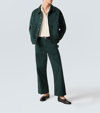 Knolly Brook cotton twill jacket | Bode