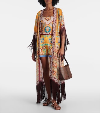Bedruckte Shorts aus Baumwolle und Seide | Etro