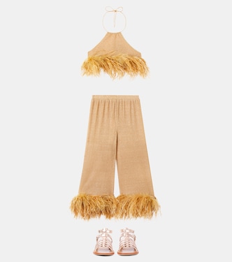 OseMini Lumière lamé pants  | Oséree Kids