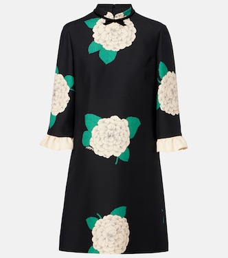 Robe Crepe Couture à fleurs | Valentino