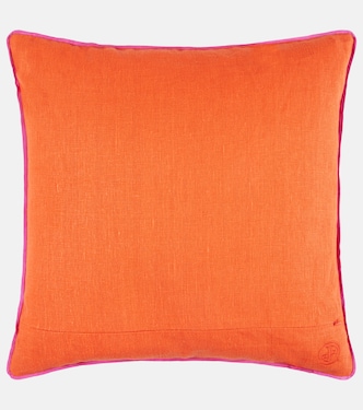 Kissen Playa Coral aus Leinen | Jonathan Adler