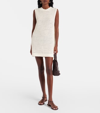 Lucy crochet cotton minidress | Leset