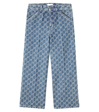 Jeans GG aus Jacquard  | Gucci Kids