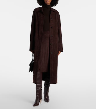Suede coat | Stouls