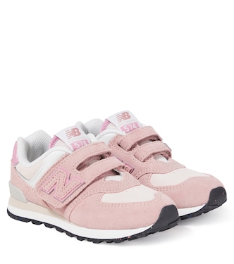 574 Core Hook & Loop Kids suede sneakers | New Balance Kids