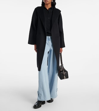 High-Rise Wide-Leg Jeans Pugnale | Max Mara