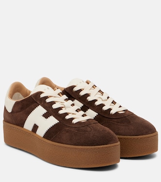 Baskets Hogan Cool à plateforme en daim | Hogan