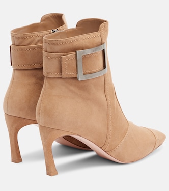 Trompette suede ankle boots | Roger Vivier