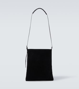 Messenger Bag aus Veloursleder | Dries Van Noten