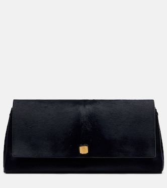 Audrey calf hair clutch | Khaite