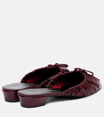 Gather Around patent leather mules | Herbert Levine