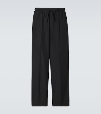 Julian silk straight pants | Umit Benan