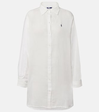 Oversized linen and cotton shirt | Polo Ralph Lauren
