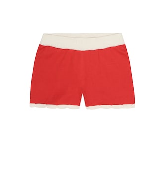 Shorts Scallop de algodón | Mini Rodini