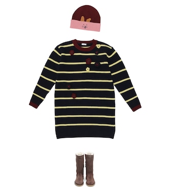 Kleid aus Wolle | Il Gufo