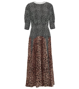 Abito midi Meg con stampa | Rixo