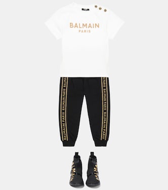 Jogginghose aus Baumwoll-Jersey | Balmain Kids