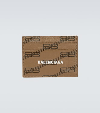BB leather card holder | Balenciaga