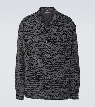 Camicia in jacquard di misto cotone | Dolce&Gabbana