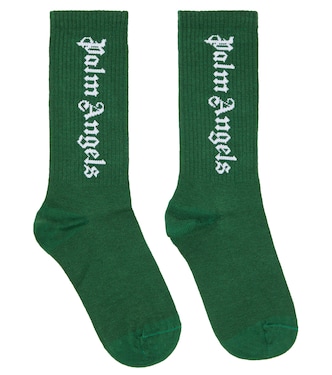 Calcetines de algodón con logo | Palm Angels Kids