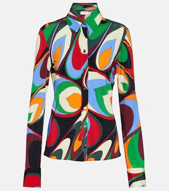 Onde crêpe shirt  | Pucci