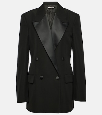 Double-breasted wool tuxedo jacket | Stella McCartney