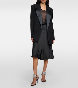 Double-breasted wool tuxedo jacket | Stella McCartney