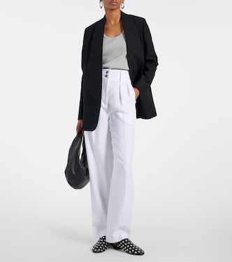 Weite Hose aus Leinen | Loro Piana