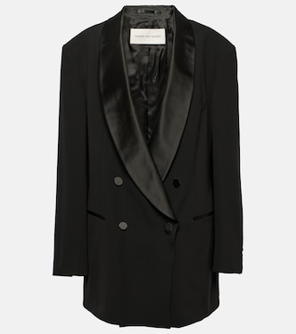 Blazer oversize in misto seta e lana | Dries Van Noten