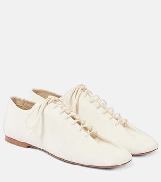 Stringate Souris in pelle | Lemaire