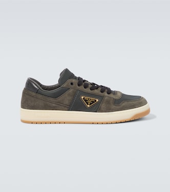 Re-Nylon and suede sneakers | Prada