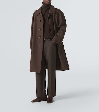 Wool and cotton-blend car coat | Lemaire