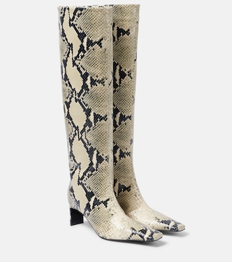 Stivali Ona 55 in pelle stampata | Khaite