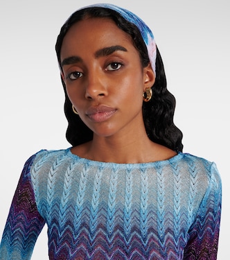 Fascia per capelli in maglia | Missoni