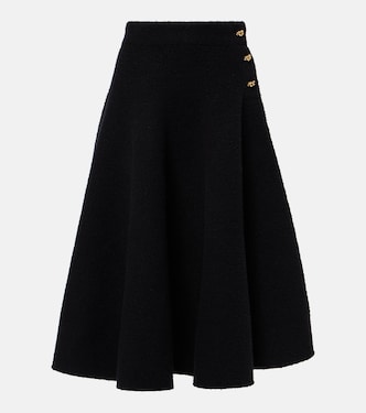 Falda midi de lana | Bottega Veneta