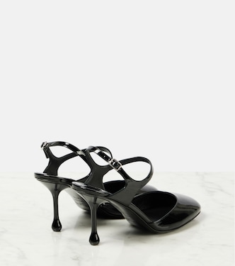 Pumps slingback Pixie 80 in vernice | Jimmy Choo