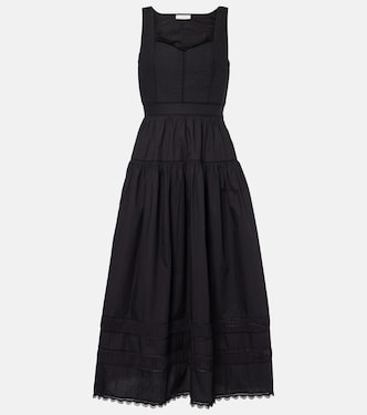 Midikleid Isadora aus Baumwollpopeline | Ulla Johnson