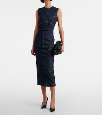 Robe midi Geranio en jean | Sportmax