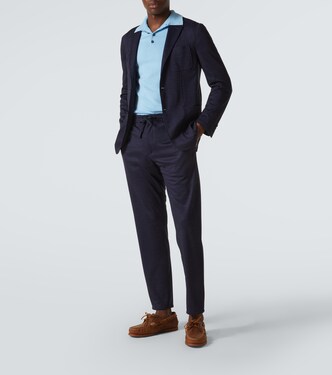 Polo in cotone, seta e cashmere | Allude