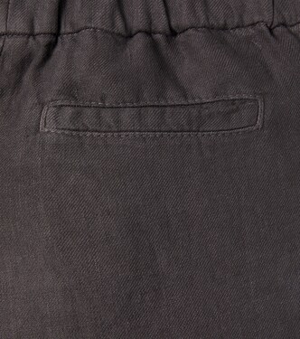 Linen tapered pants | Brunello Cucinelli Kids