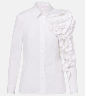 Rosette cotton shirt | Carolina Herrera