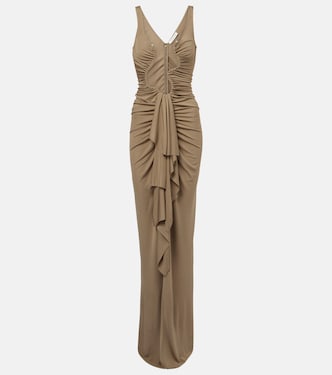 Salacia draped jersey maxi dress | Christopher Esber