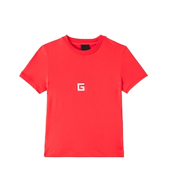 T-shirt 4G in jersey di cotone | Givenchy Kids