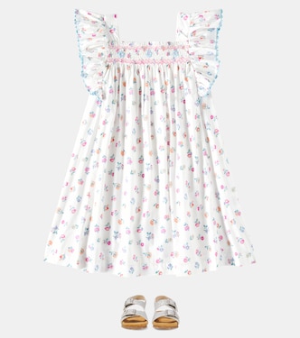 Vestido Martine de popelín de algodón | Louise Misha