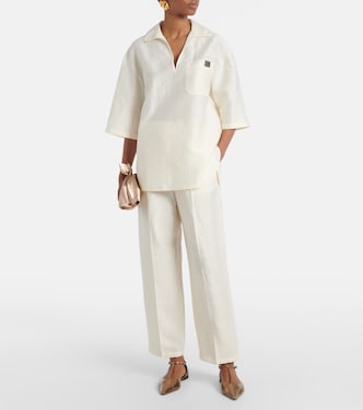 Polo Osiride in misto lino e seta | Max Mara