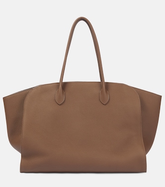 Marlo 17 leather tote bag | The Row