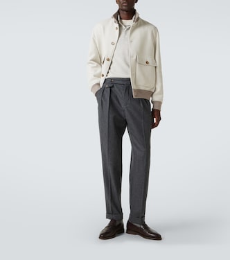 Cashmere polo sweater | Brunello Cucinelli