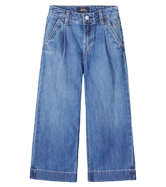 High-rise wide-leg jeans | Polo Ralph Lauren Kids