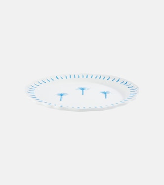 Palms painted ceramic tray | Les-Ottomans