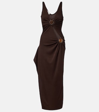 Cascade embellished midi dress | Christopher Esber